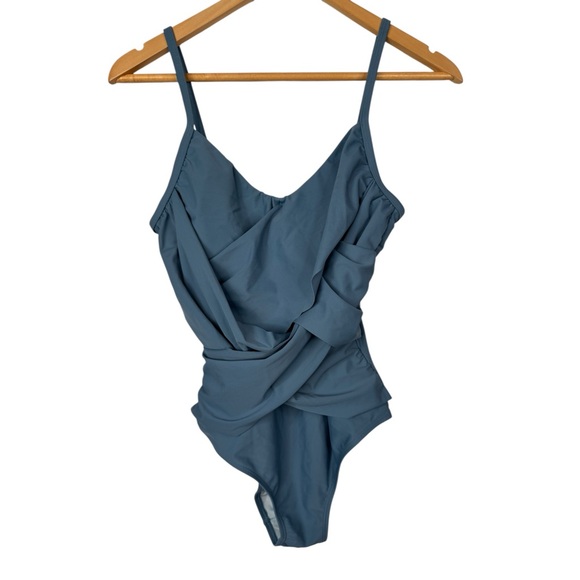 Cupshe Blue One-Piece Swimsuit - Picture 1 of 5